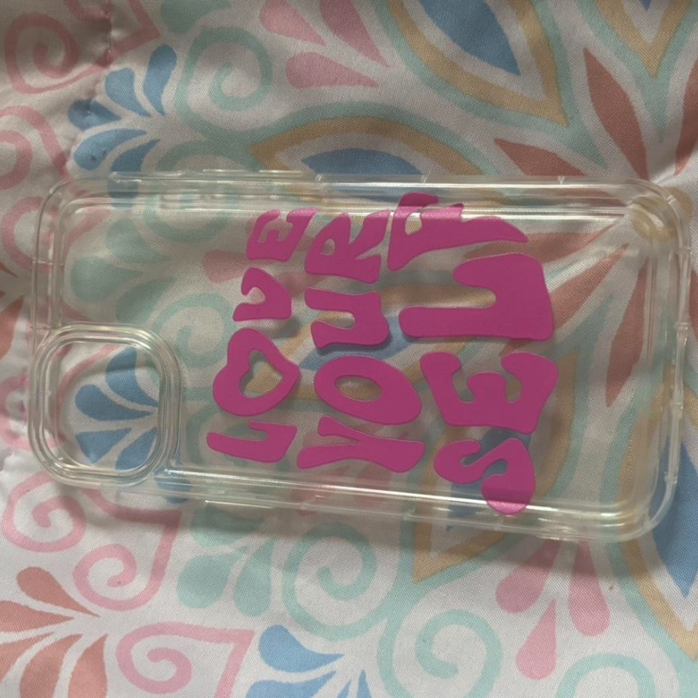 Love Yourself Iphone Case